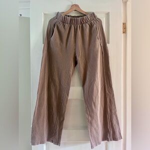 Le Bon Shoppe Breezy Pant small light brown
